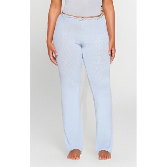 SKIMS Bridal Mesh Pant GLACIER (4XL) Style#:BO-STR-3140 - Picture 2 of 6